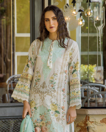 ADAN'S FLOURISH PRINT UNSTITCHED LAWN COLEECTION