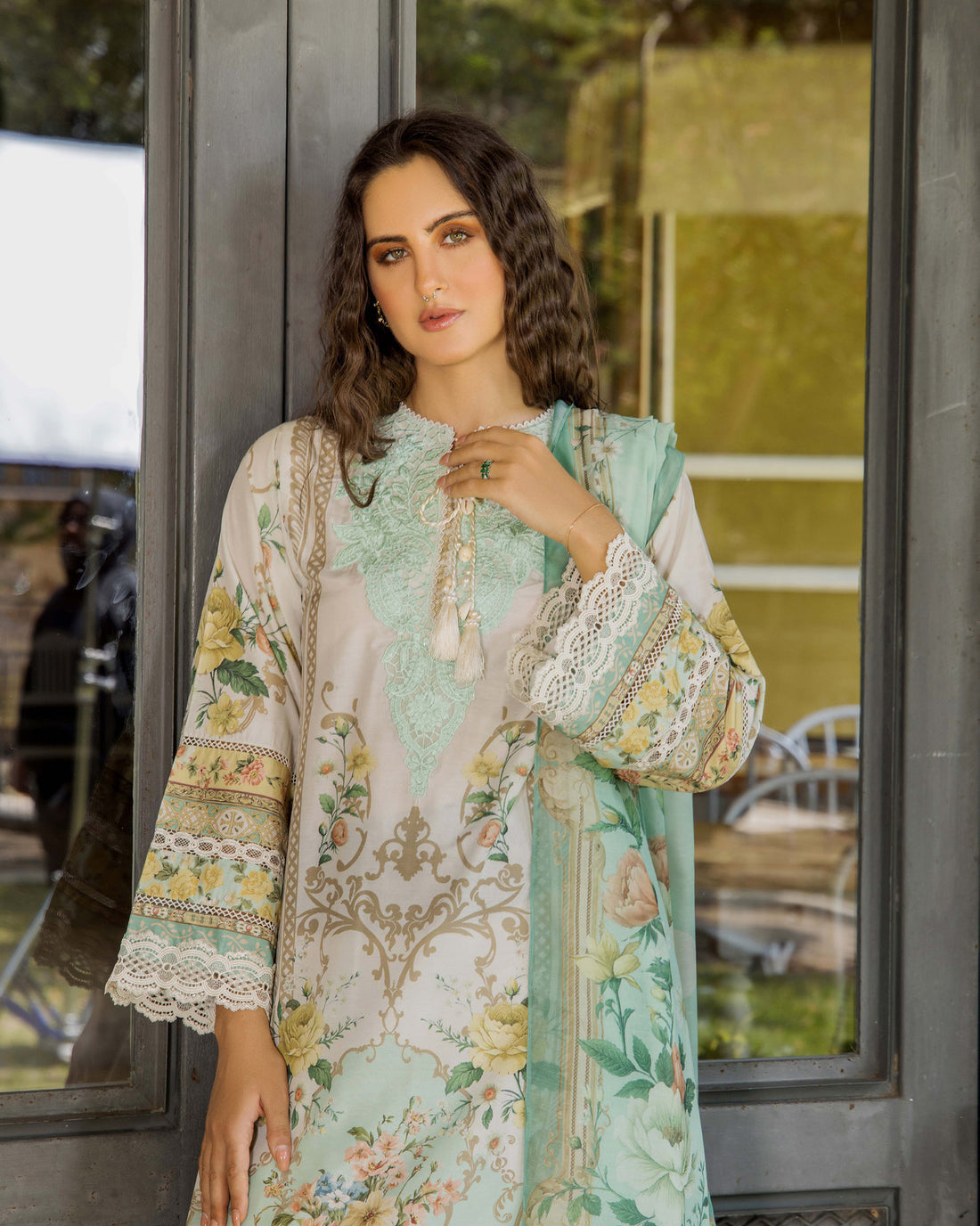 ADAN'S FLOURISH PRINT UNSTITCHED LAWN COLEECTION