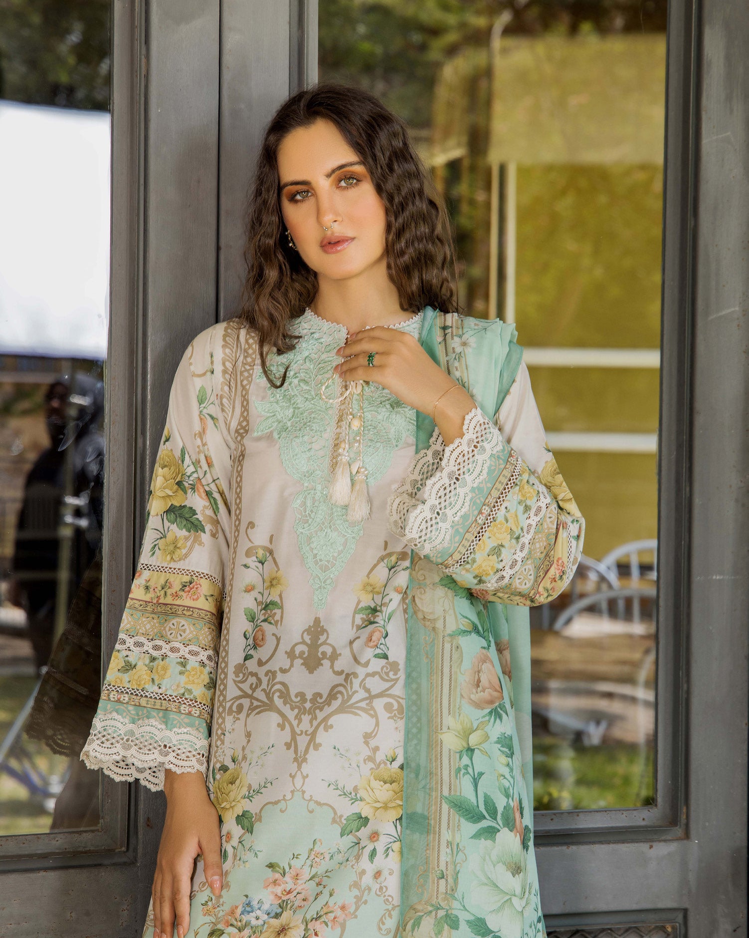 ADAN'S FLOURISH PRINT UNSTITCHED LAWN COLEECTION