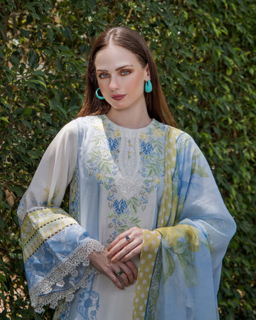 ADAN'S FLOURISH PRINT UNSTITCHED LAWN COLEECTION