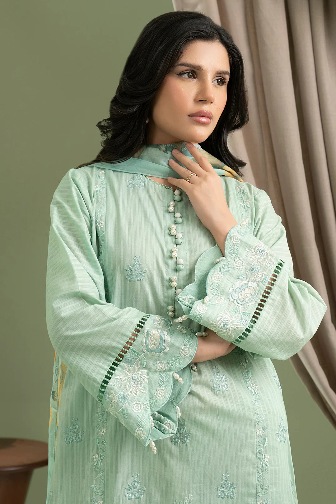 Zellbury Embroidered Shirt Shalwar Dupatta collection
