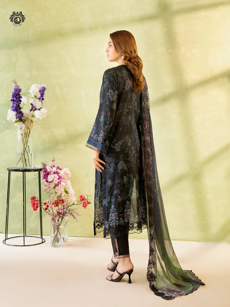 Gulljee Digital Printed Lawn Chicken kari 3 Piece Collection