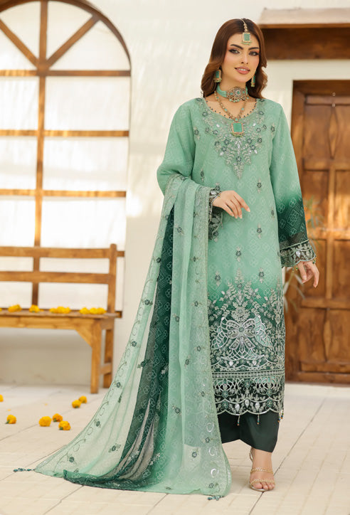 BIN HAMEED Luxurious-Embroidered Chiffon COLLECTION