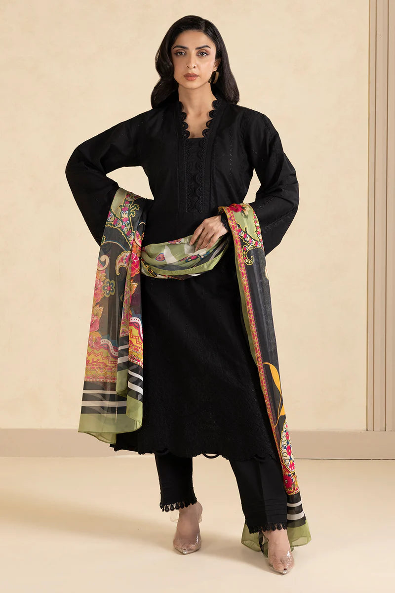 Zellbury Embroidered Shirt Shalwar Dupatta collection