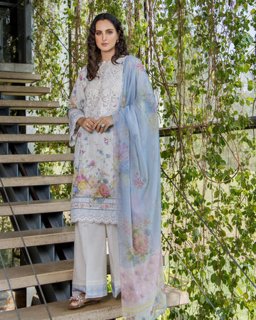 ADAN'S FLOURISH PRINT UNSTITCHED LAWN COLEECTION