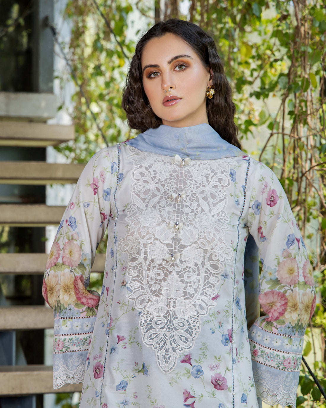 ADAN'S FLOURISH PRINT UNSTITCHED LAWN COLEECTION