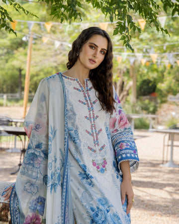 ADAN'S FLOURISH PRINT UNSTITCHED LAWN COLEECTION