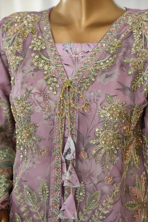 Aizal Organza Koty Gown Collection Collection By AMBREEN