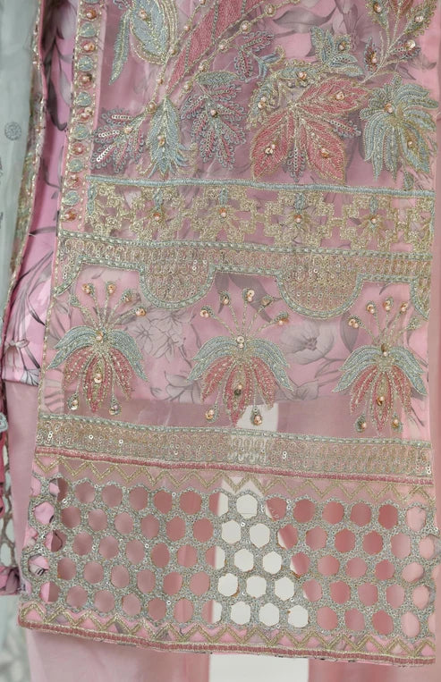 Aizal Organza Koty Gown Collection Collection By AMBREEN
