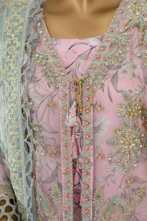Aizal Organza Koty Gown Collection Collection By AMBREEN