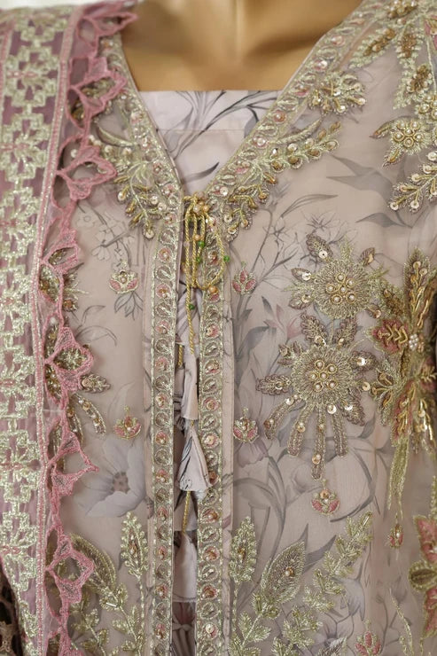 Aizal Organza Koty Gown Collection Collection By AMBREEN