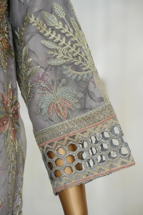 Aizal Organza Koty Gown Collection Collection By AMBREEN