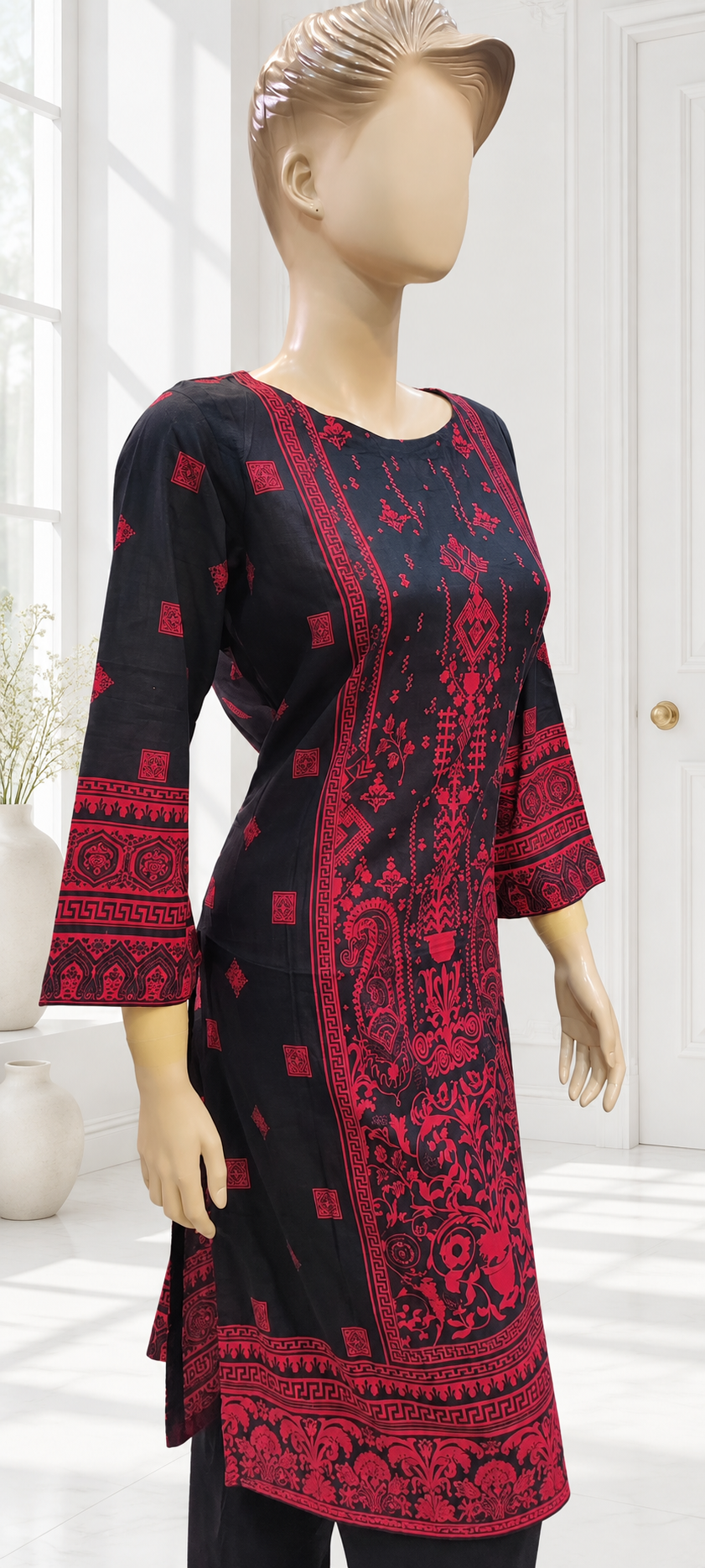 Bint-e-Noor Attractive Elegant Digital Print Cotton 3psc Collection