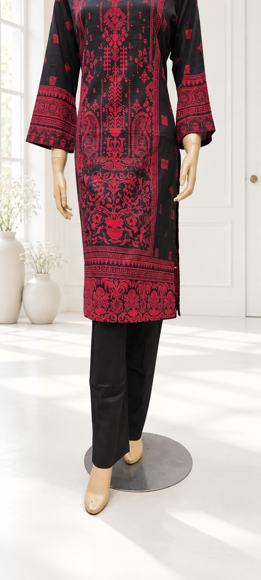 Bint-e-Noor Attractive Elegant Digital Print Cotton 3psc Collection