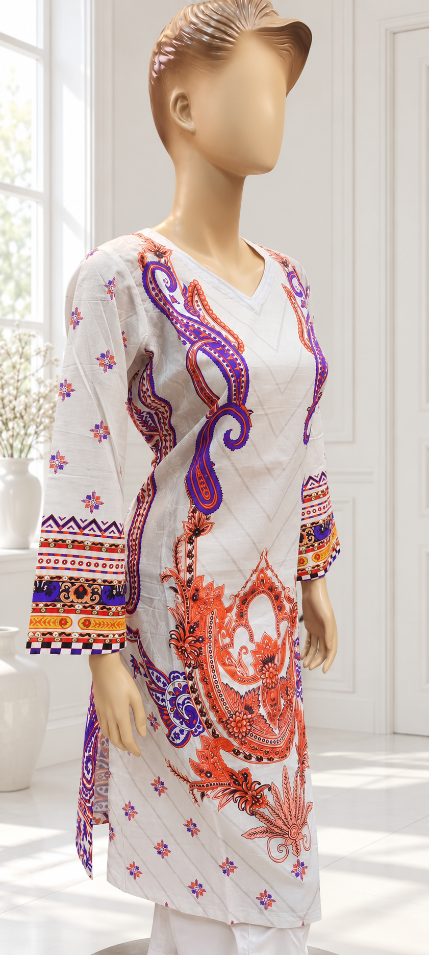 New Ready Made Digital Printed Suit From The Brand Bin Saeed