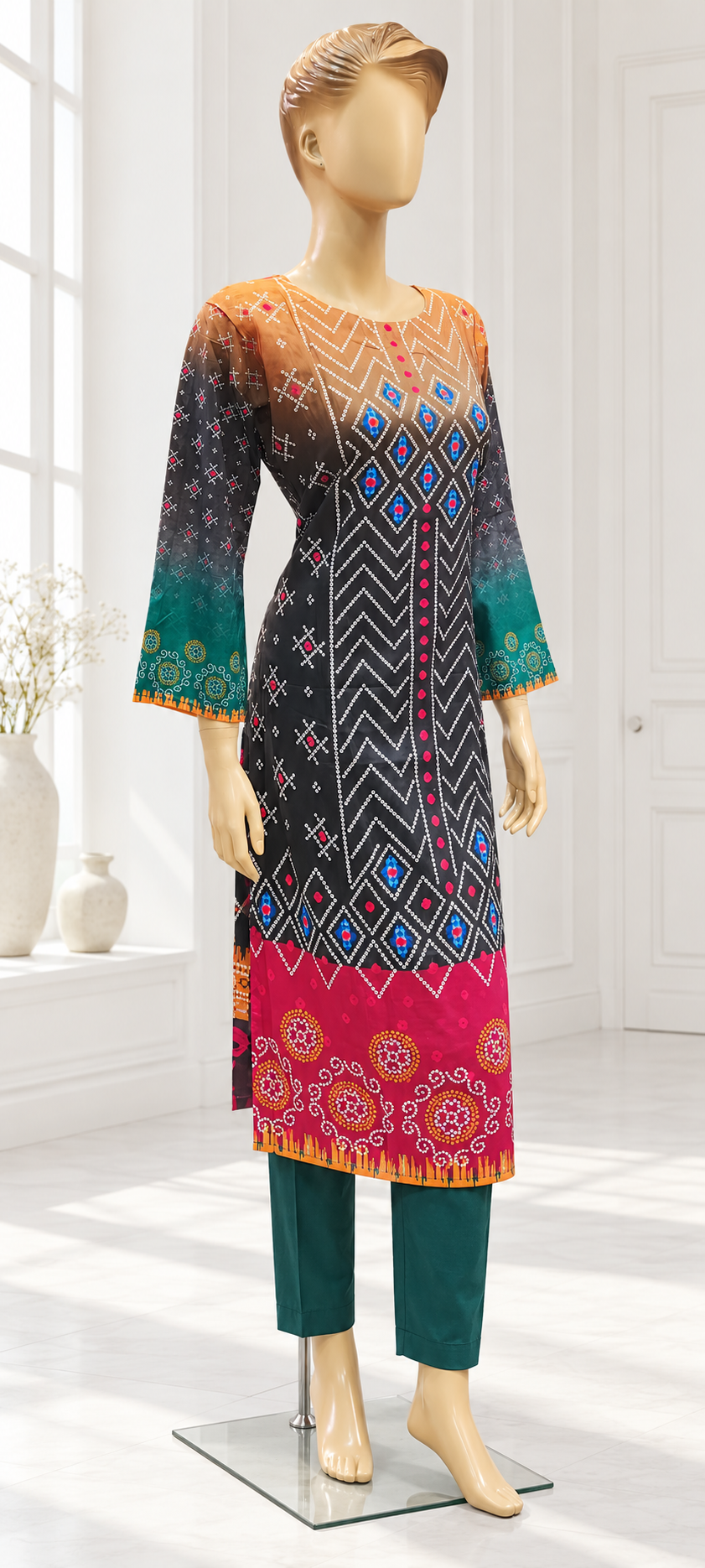 Bint-e-Noor Attractive Elegant Digital Printed Cotton 3psc Collection