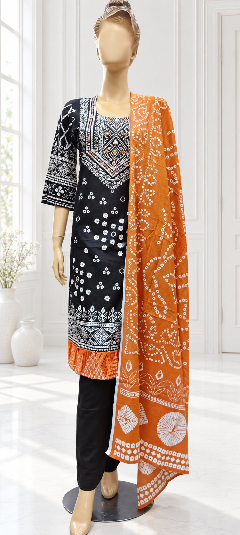 Bint-e-Noor Attractive Elegant Embroidered Cotton 3psc Collection