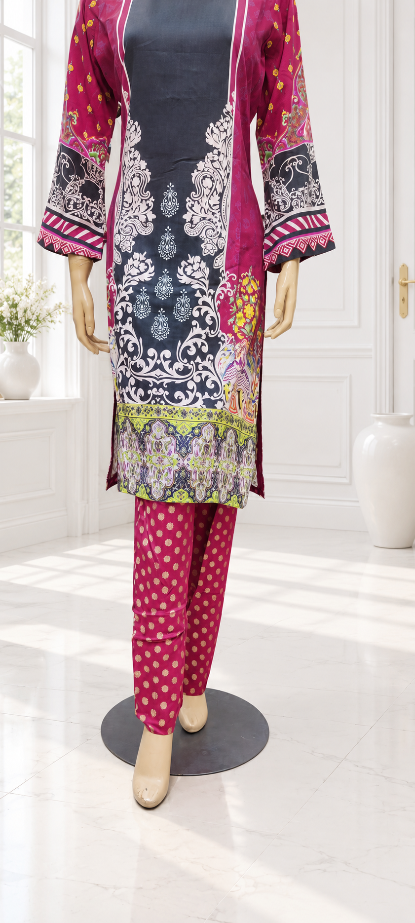 Bint-e-Noor Attractive Elegant Digital Print Cotton 3psc Collection