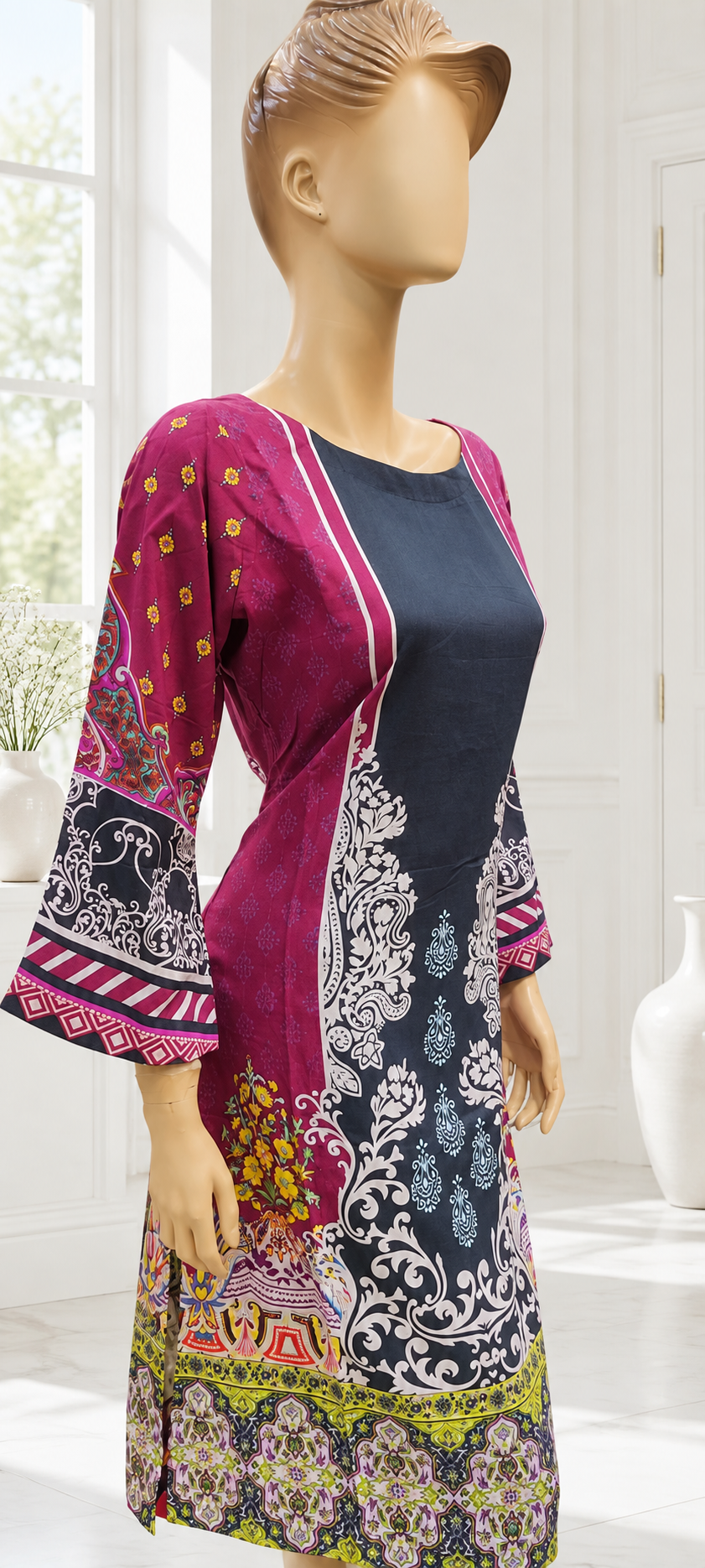 Bint-e-Noor Attractive Elegant Digital Print Cotton 3psc Collection