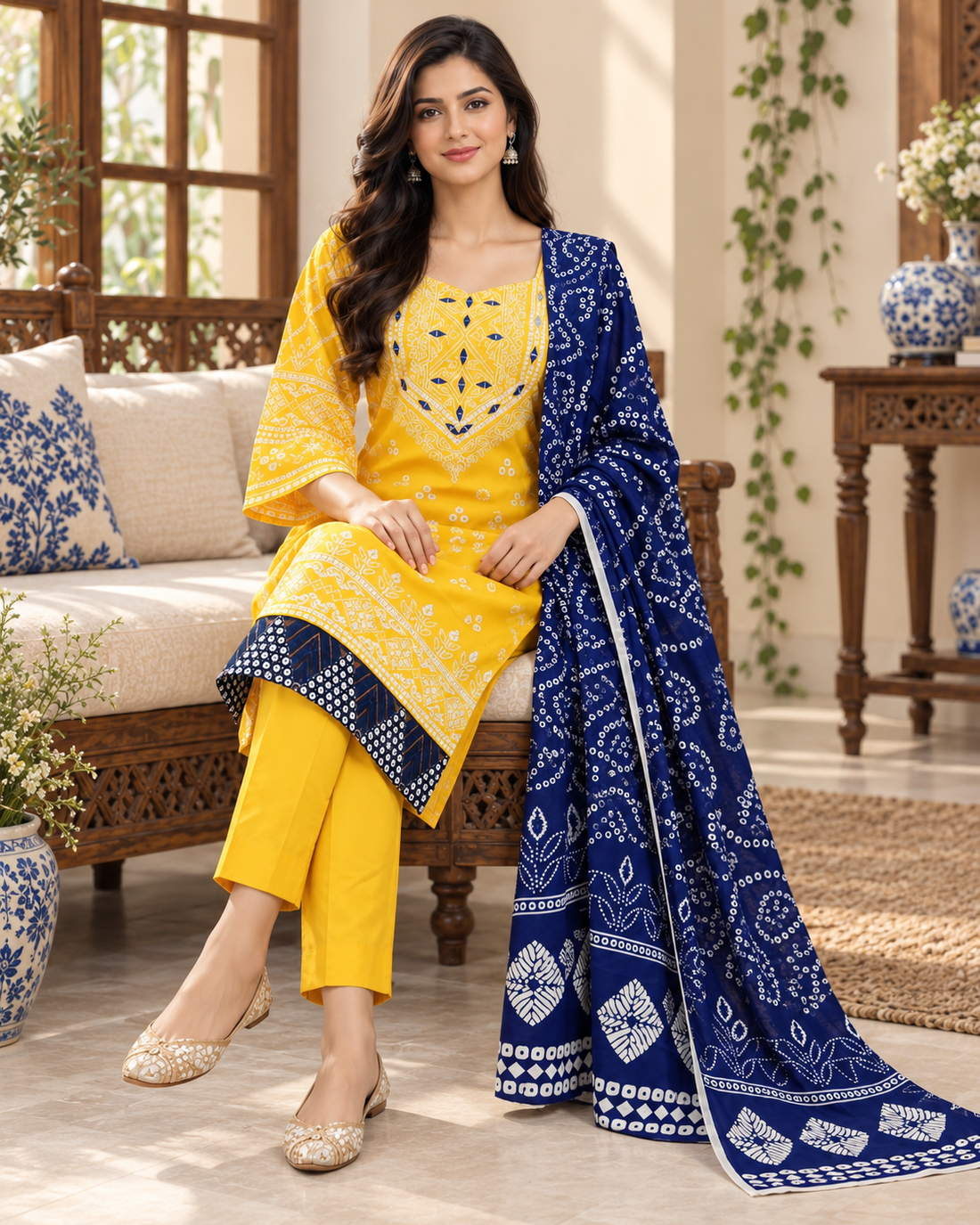 Bint-e-Noor Attractive Elegant Embroidered Cotton 3psc Collection