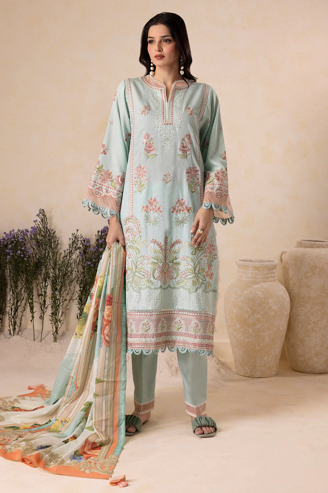 Zellbury Summer Embroidered Cotton Collection