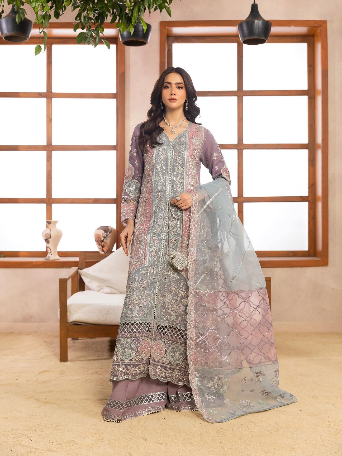 Husnara presents “BLOSSOM”  Luxury Organza Collection