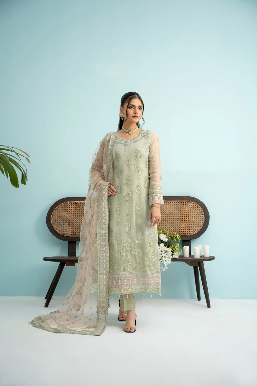 Zunaira By Afshan Arts  Festive Luxury Chiffon Collection