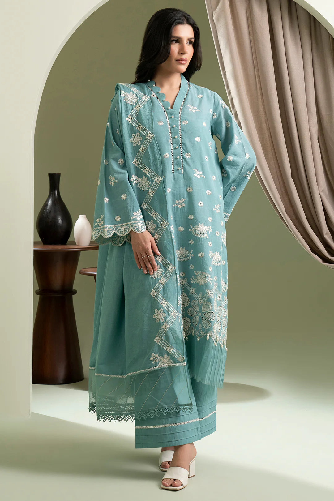 Zellbury Summer Embroidered Cotton Collection