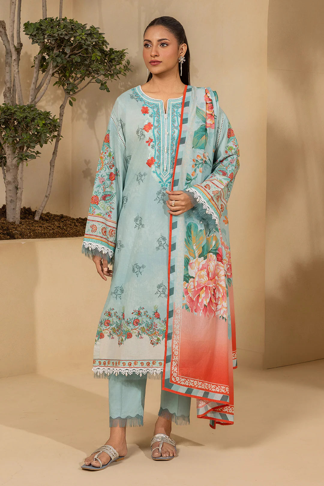 Zellbury Summer Embroidered Cotton Collection