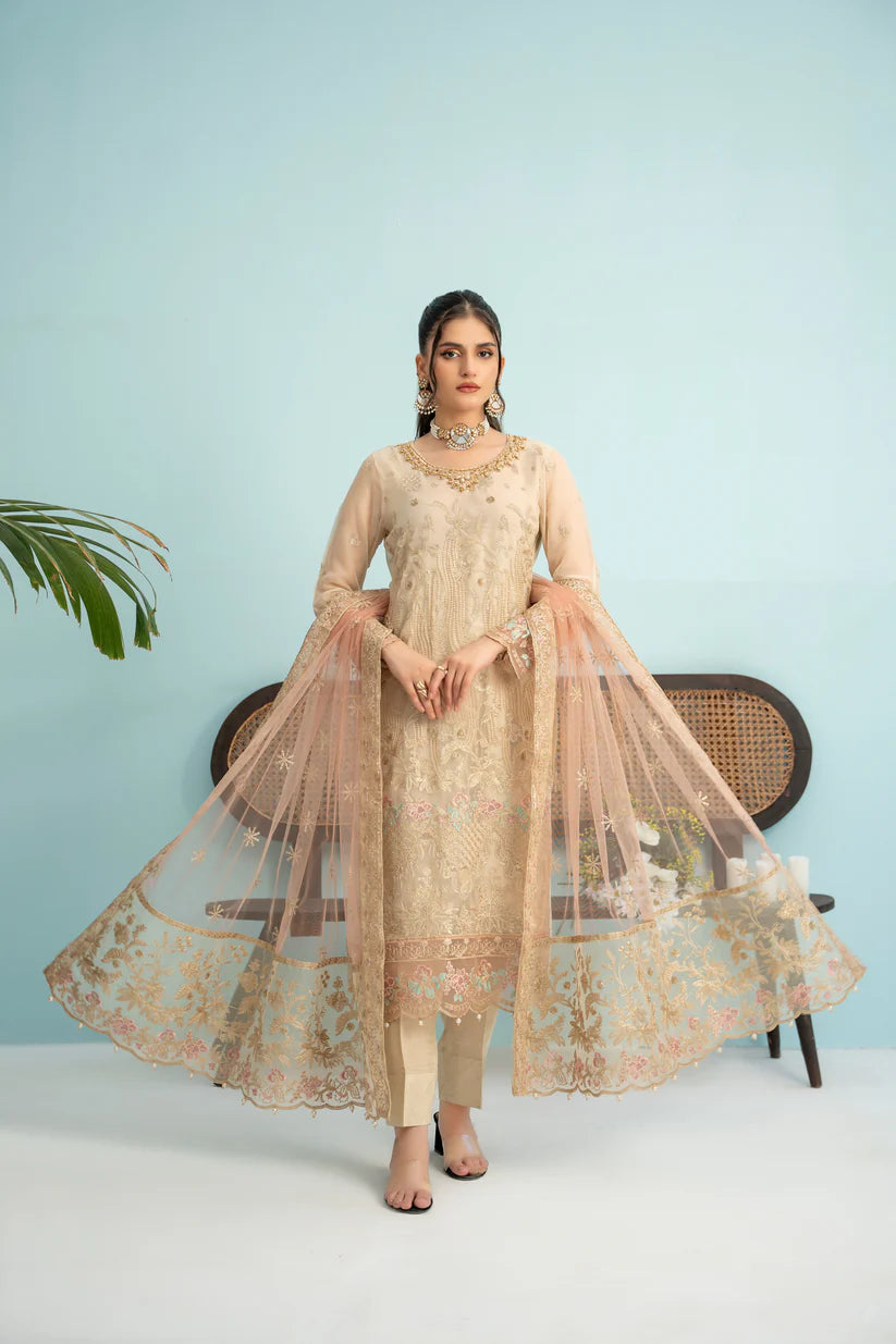 Zunaira By Afshan Arts  Festive Luxury Chiffon Collection