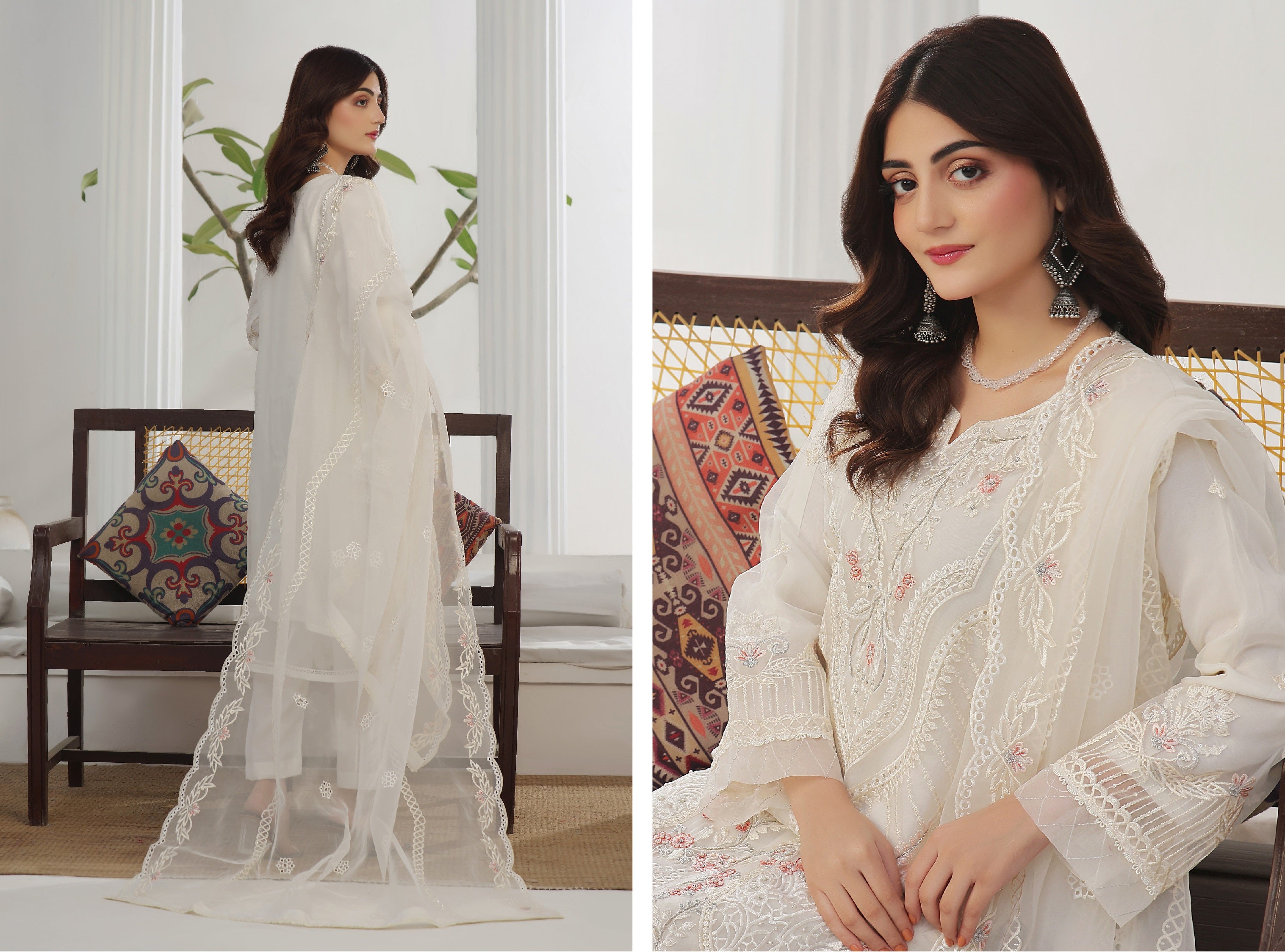 AL UMER BY DRESSLINE READY TO WEAR LUXURY EMBROIDERY ORGANZA COLLECTION