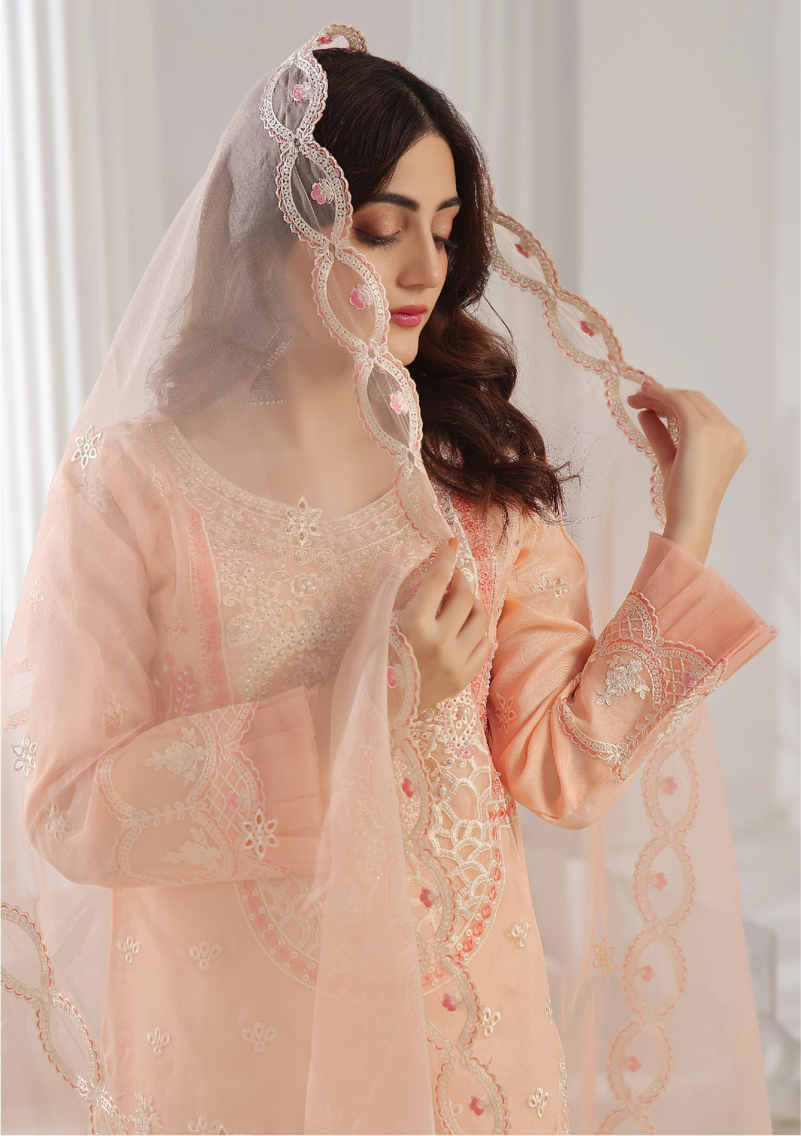 AL UMER BY DRESSLINE READY TO WEAR LUXURY EMBROIDERY ORGANZA COLLECTION