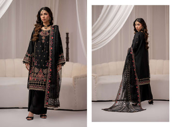 Ready to Wear 3 Piece Formal Embroidered Luxury Organza Suit