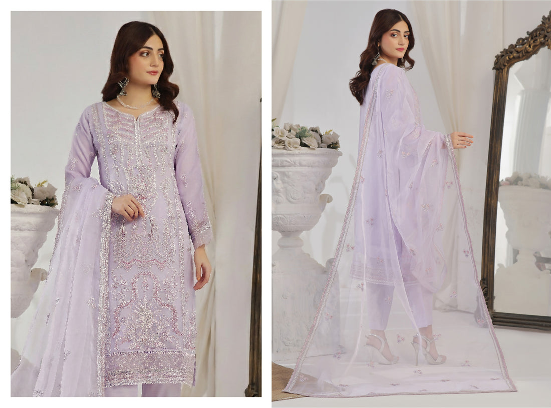 AL UMER BY DRESSLINE READY TO WEAR LUXURY EMBROIDERY ORGANZA COLLECTION