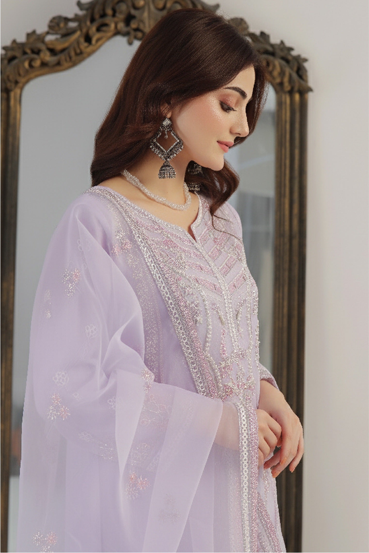 AL UMER BY DRESSLINE READY TO WEAR LUXURY EMBROIDERY ORGANZA COLLECTION