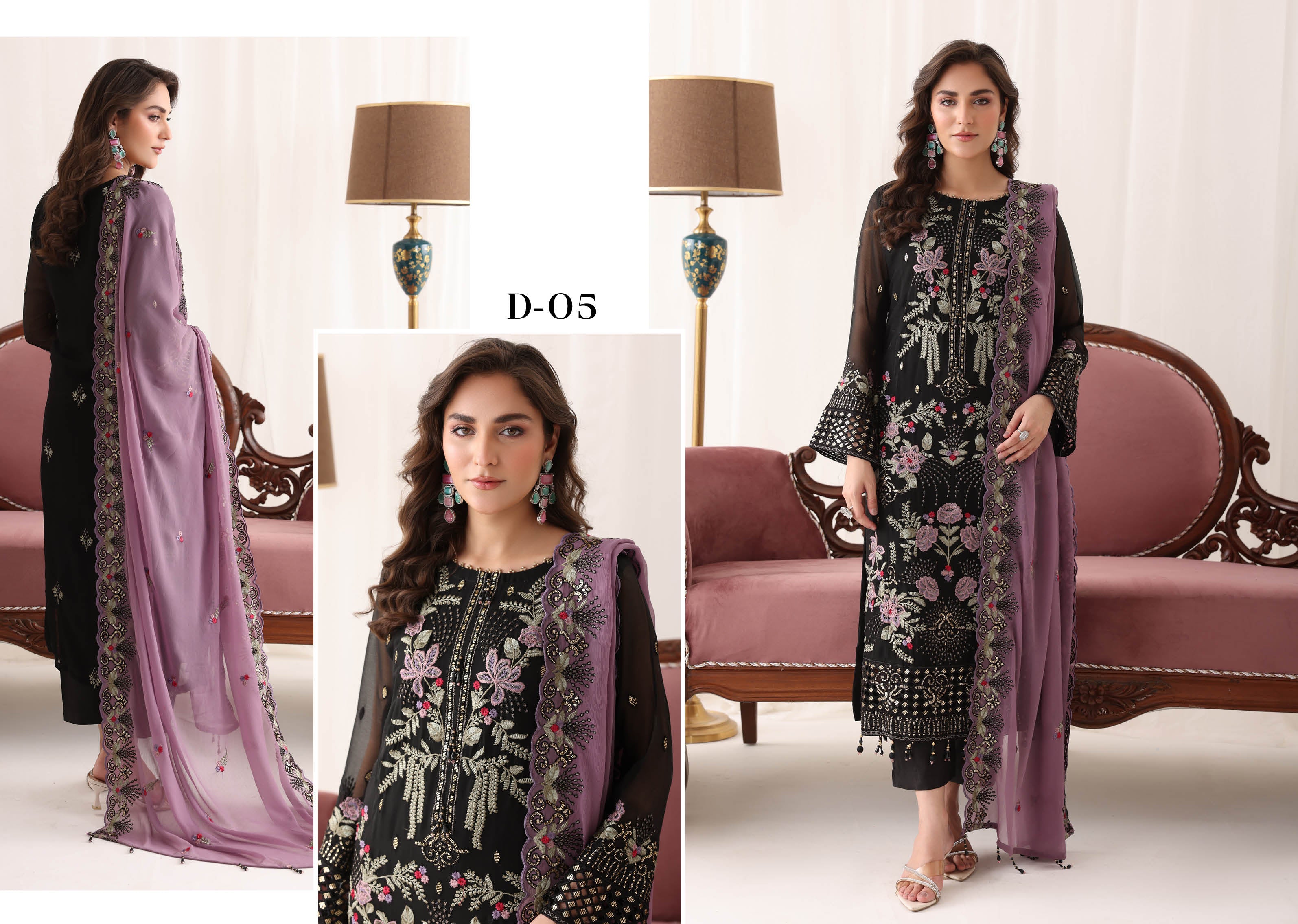 Noors Marvi Luxury Chiffon Collection