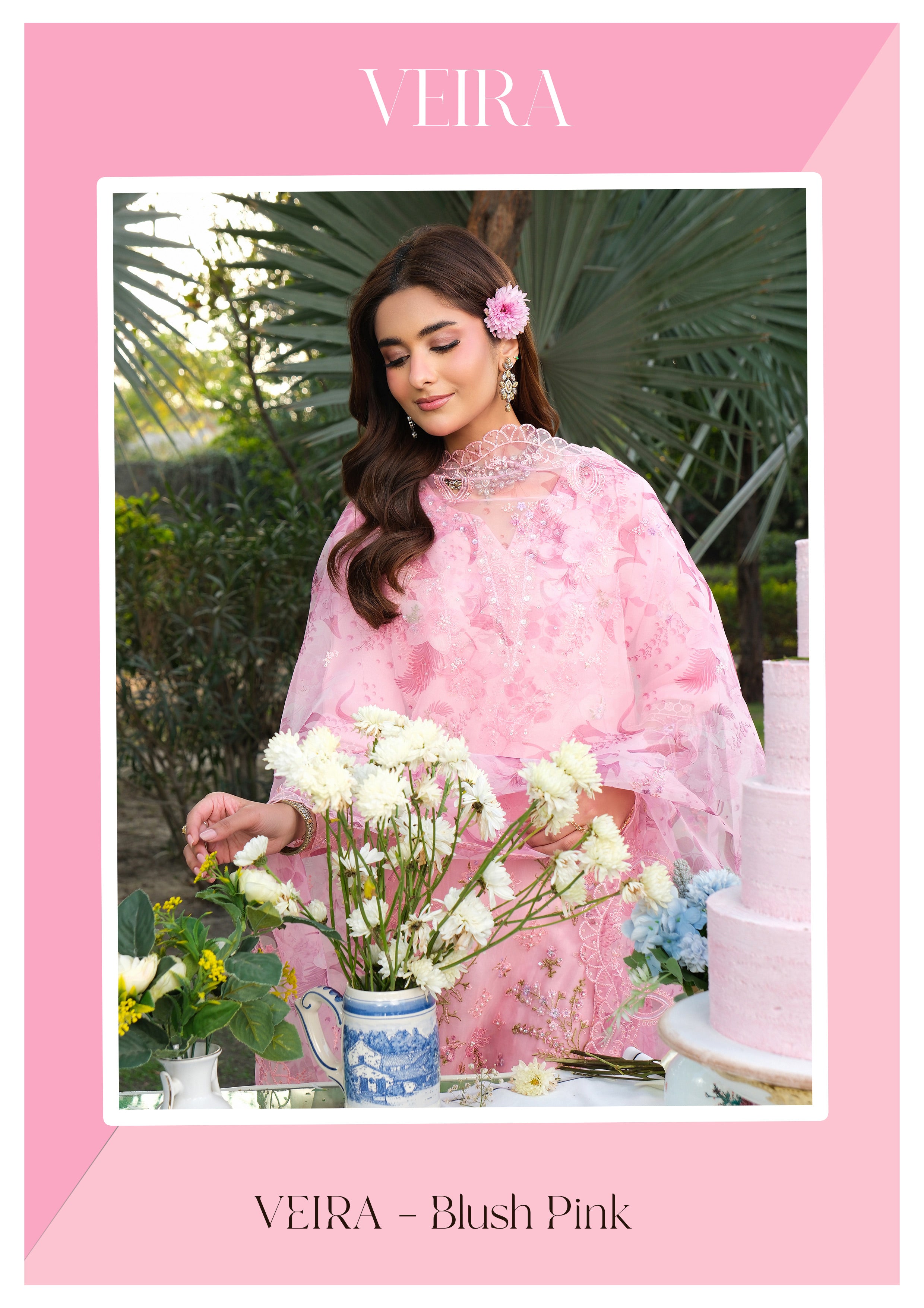 GUZEL MESSA STITCHED PREMIUM ORGANZA 3PSC