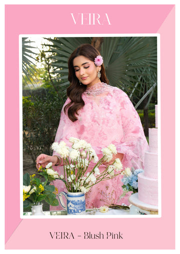 GUZEL MESSA STITCHED PREMIUM ORGANZA 3PSC