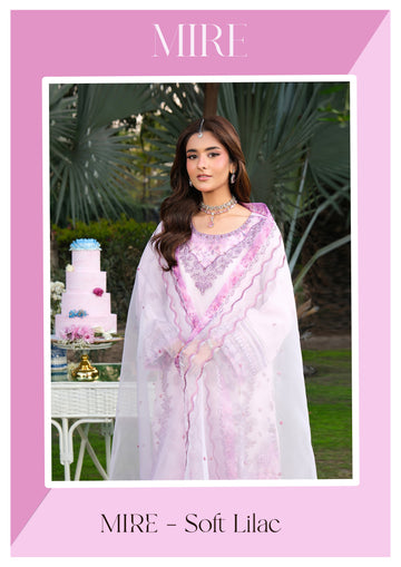 GUZEL MESSA STITCHED PREMIUM ORGANZA 3PSC