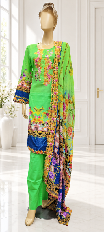Tawakkal Fabrics, Attractive & Elegant Embroidered Cotton Collection