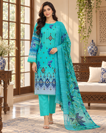 Tawakkal Fabrics, Attractive & Elegant Embroidered Cotton Collection
