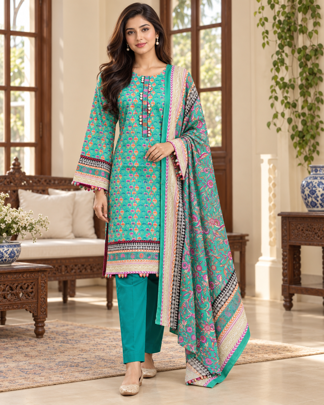 Tawakkal Fabrics, Attractive & Elegant Digital Printed Cotton Collection