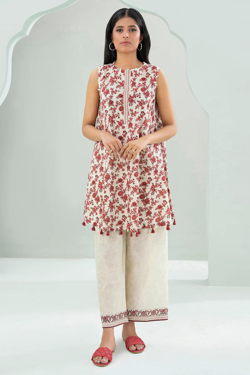Zellbury Unstitched 2 Piece Printed Lawn Collection