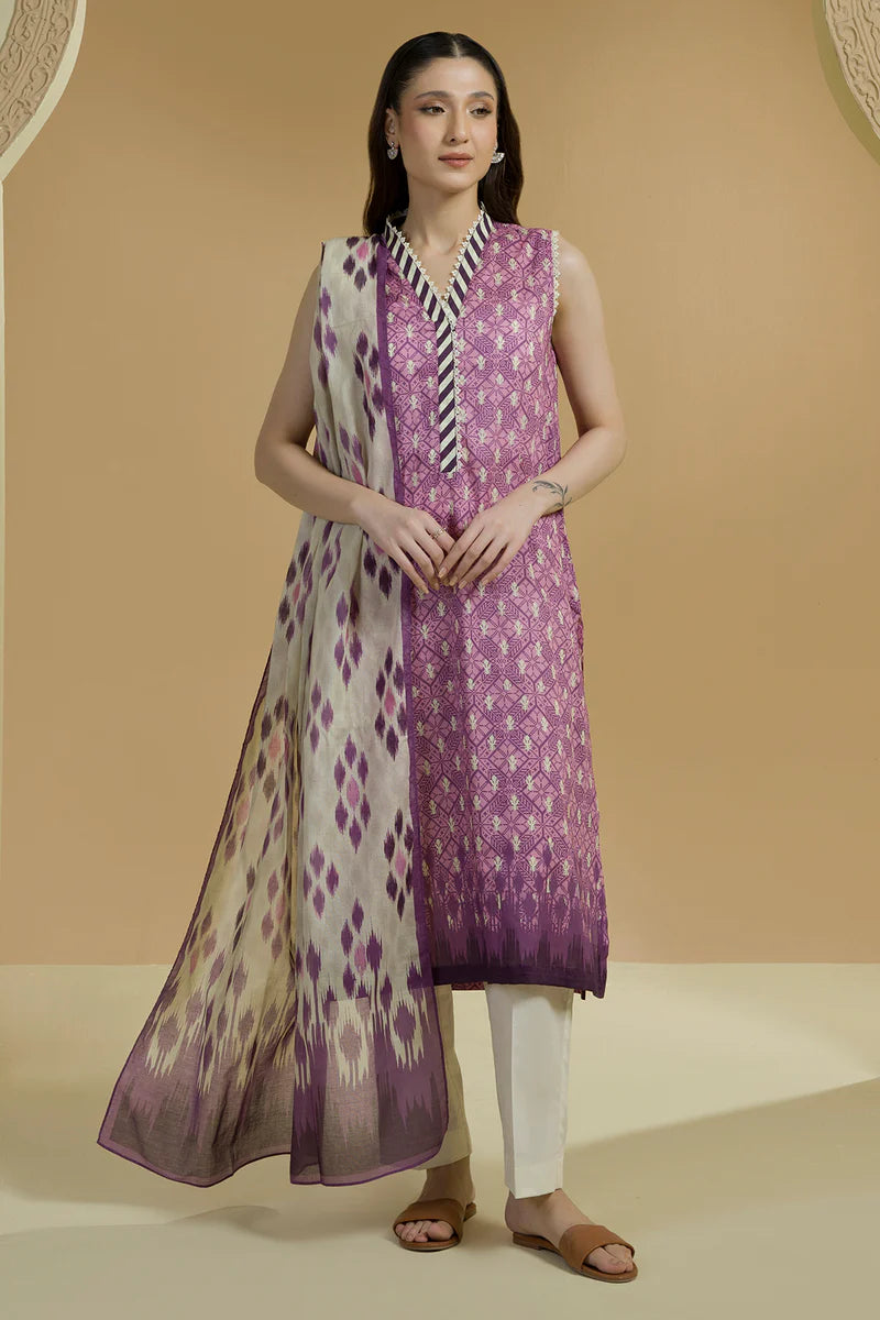 Zellbury Unstitched 2 Piece Printed Lawn Collection