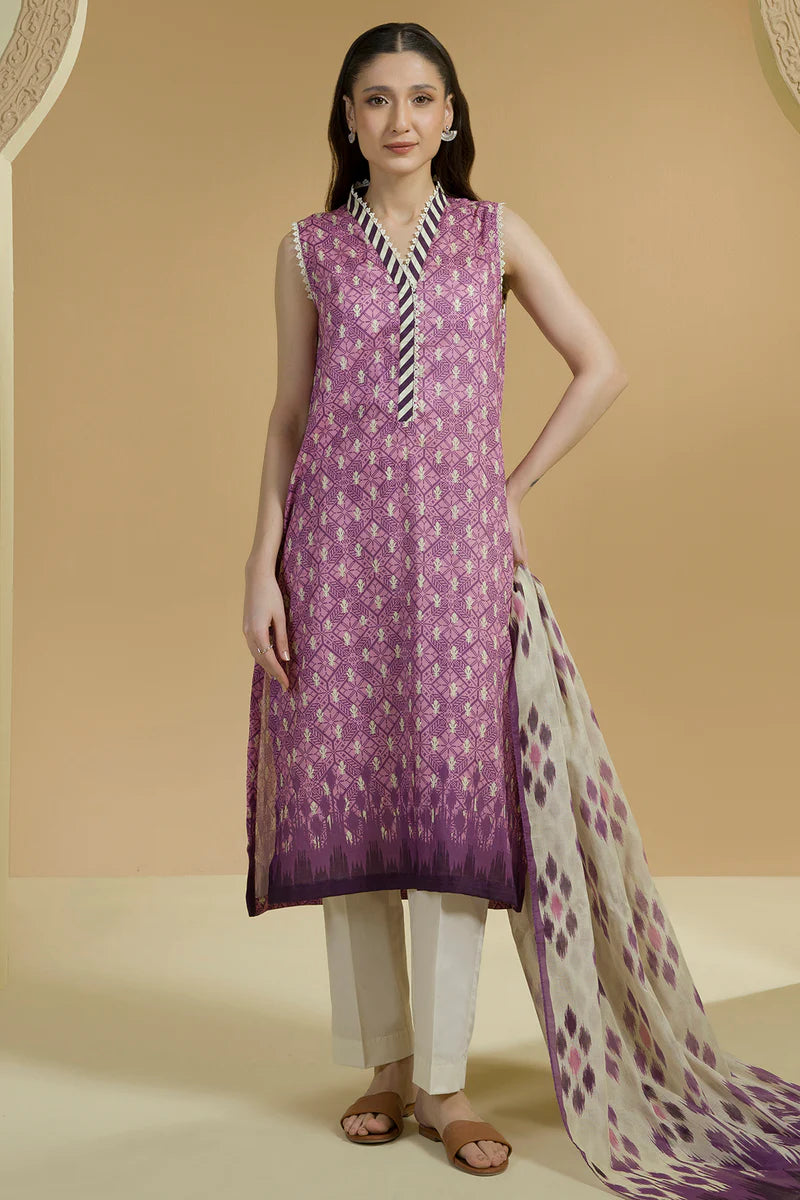 Zellbury Unstitched 2 Piece Printed Lawn Collection
