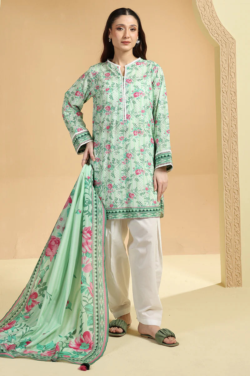 Zellbury Unstitched 2 Piece Printed Lawn Collection