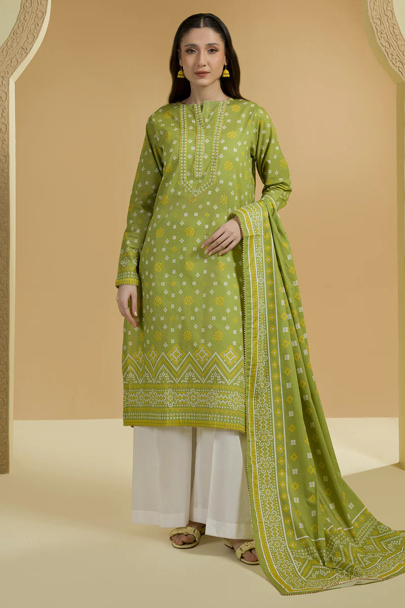 Zellbury Unstitched 2 Piece Printed Lawn Collection