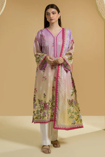 Zellbury Unstitched 2 Piece Printed Lawn Collection