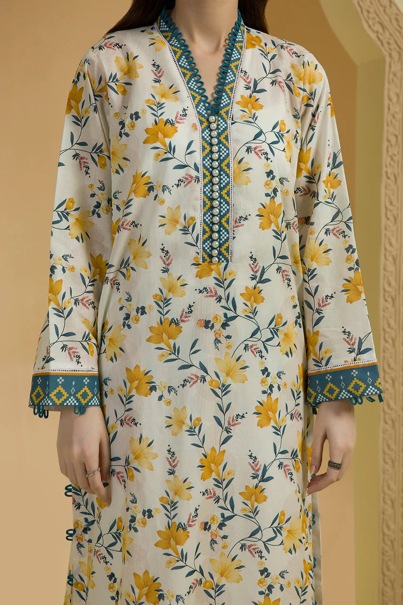 Zellbury Unstitched 2 Piece Printed Lawn Collection