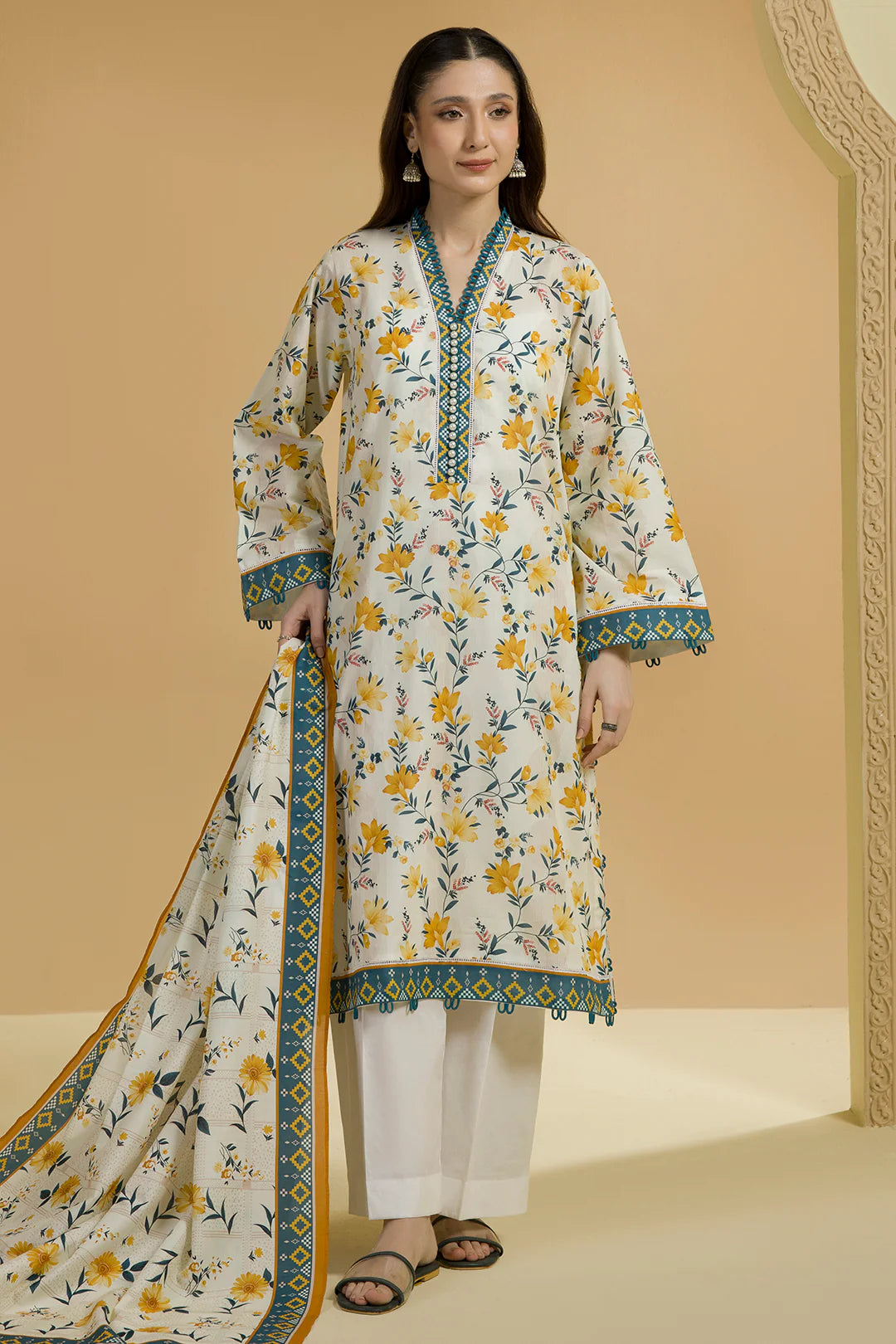 Zellbury Unstitched 2 Piece Printed Lawn Collection